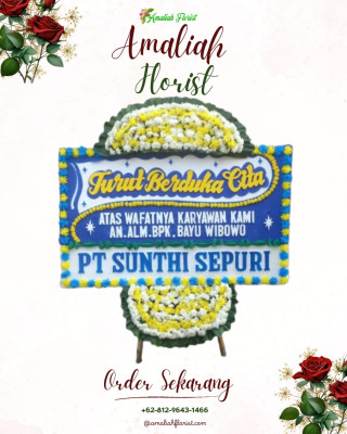 Papan Bunga Duka di Maduran